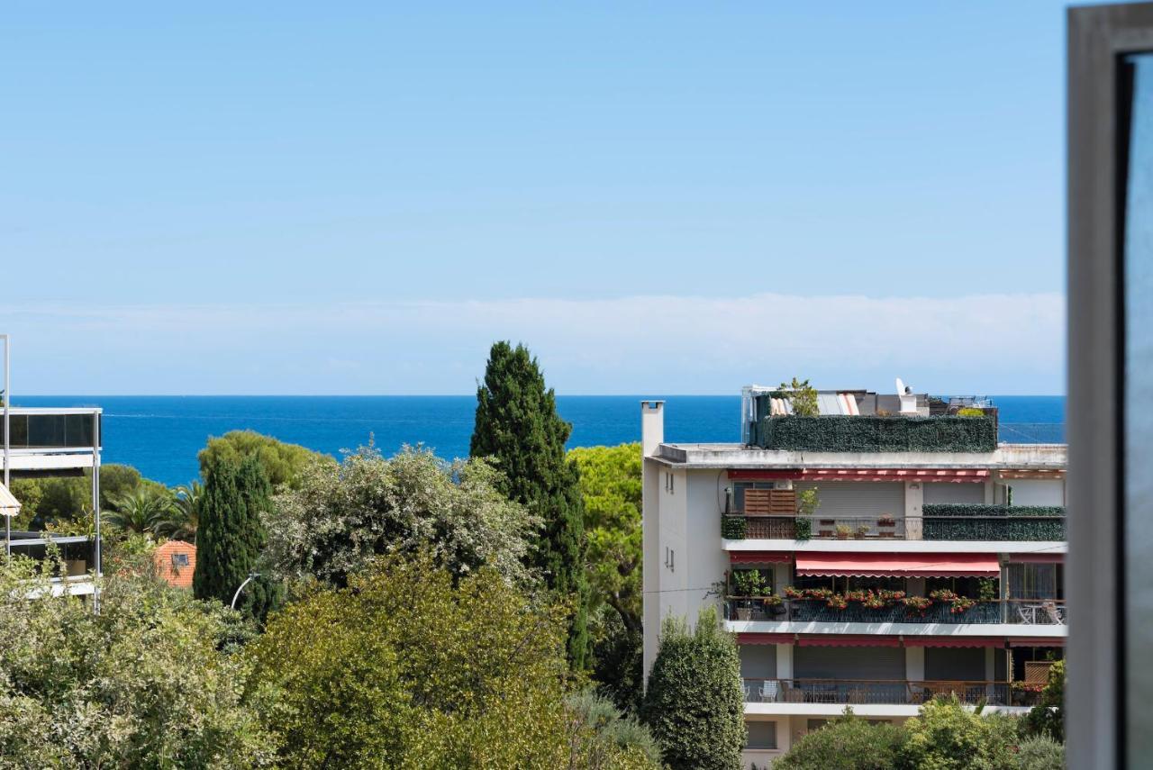 Coup De Coeur! Vue Mer! Terrasse Dangle! Antibes Exteriér fotografie